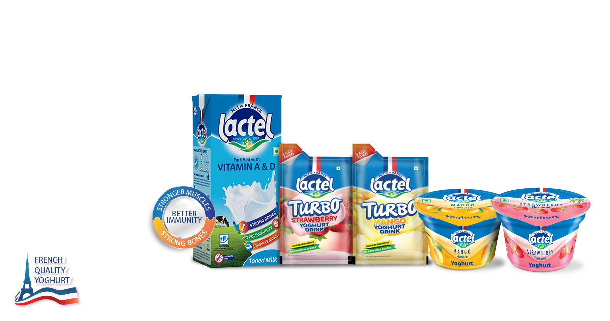 Lactel UHT Milk & Yoghurt Drink