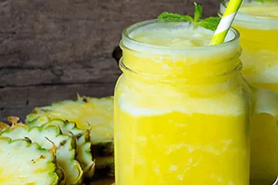 Pineapple Smoothie Recipe-Lactel India